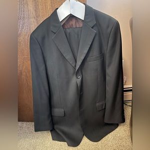 Mens Black Suit with Vest